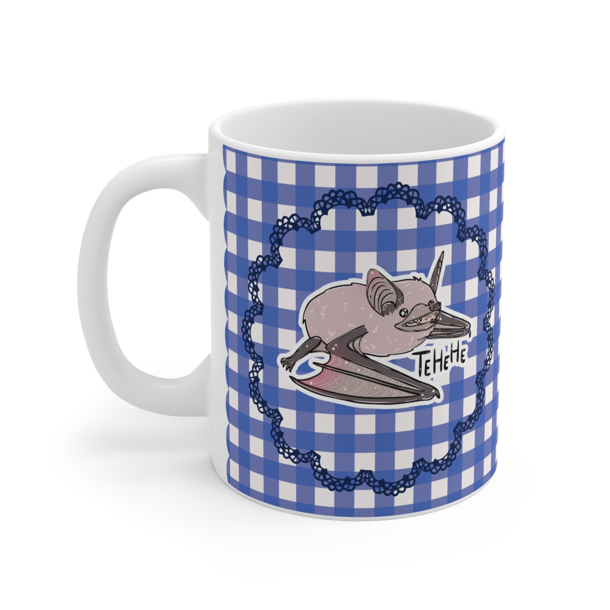 Fledermaus Motivtasse - Kunigunde - Tehehe