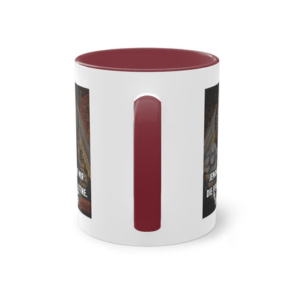 Jemand bringe mir die Penis-Guillotine - DIE KLEINE! | Lustige Meme-Tasse mit historischem Touch