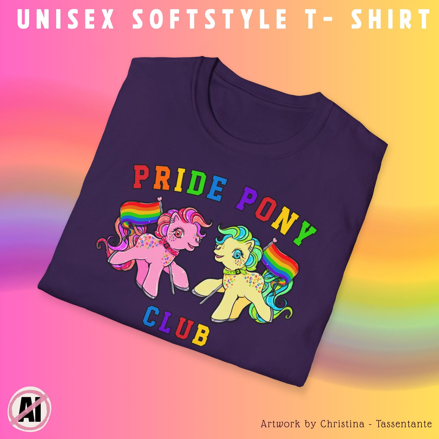 Softstyle T-Shirt - Pride Pony Club