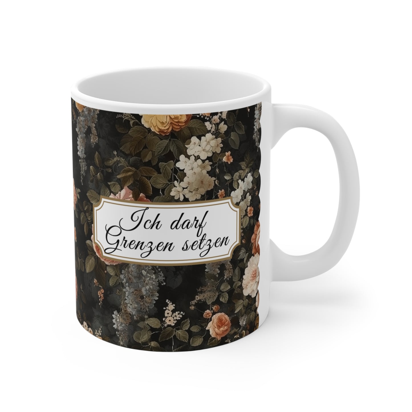 Affirmation Tasse - Ich darf Grenzen setzen