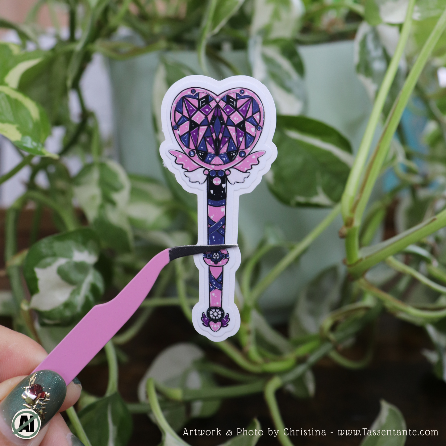Pride Sticker- Pride Flags - 90s Magical Anime Wand - diverse Varianten!