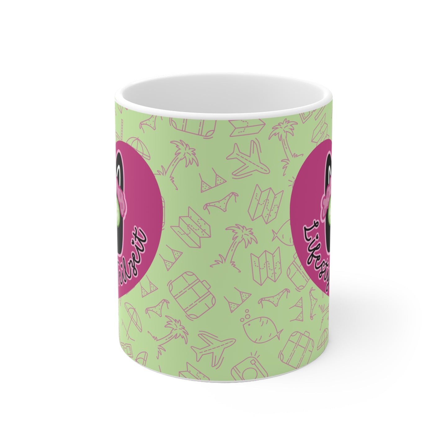 Witzige Leopold Tasse - Lifestyle Teilzeit