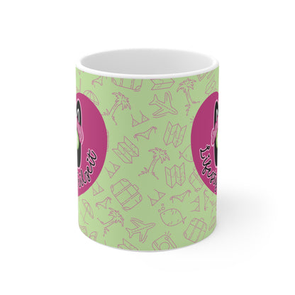 Witzige Leopold Tasse - Lifestyle Teilzeit