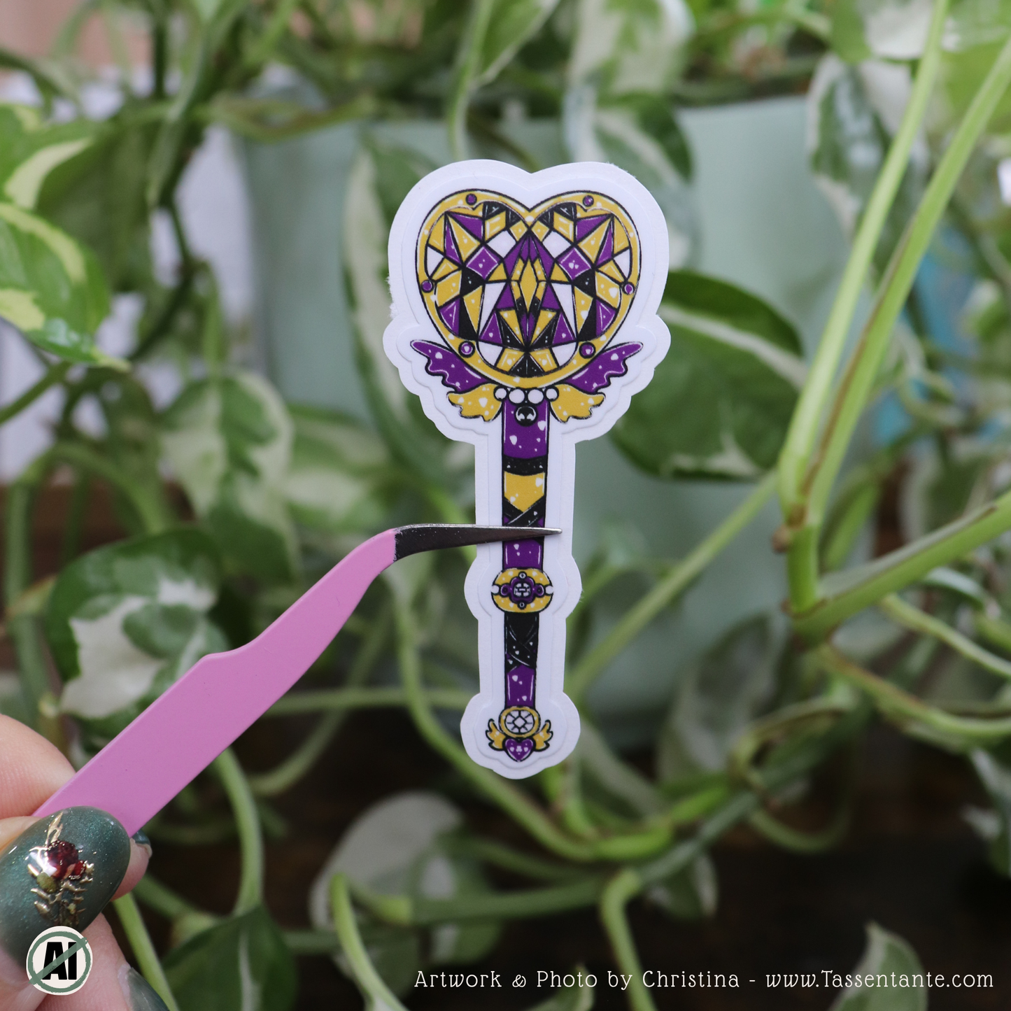Pride Sticker- Pride Flags - 90s Magical Anime Wand - diverse Varianten!