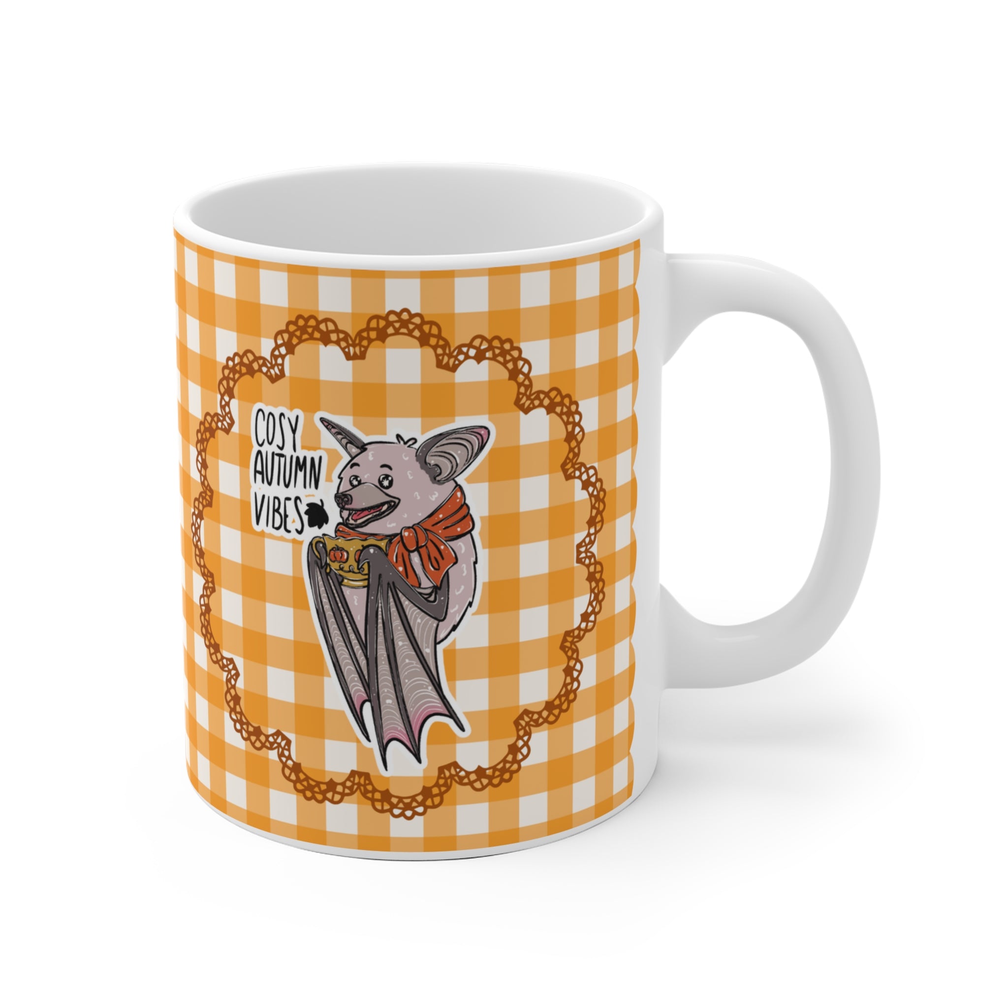Fledermaus Motivtasse - Kunigunde - Cosy Autumn