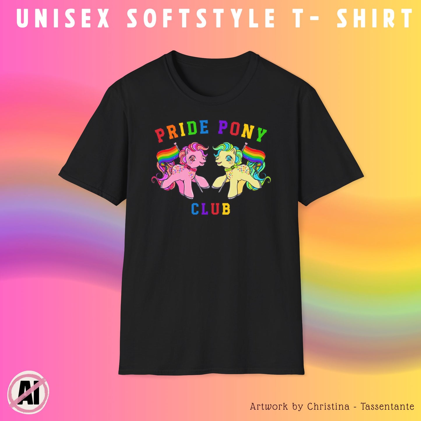 Softstyle T-Shirt - Pride Pony Club