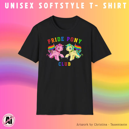 Softstyle T-Shirt - Pride Pony Club