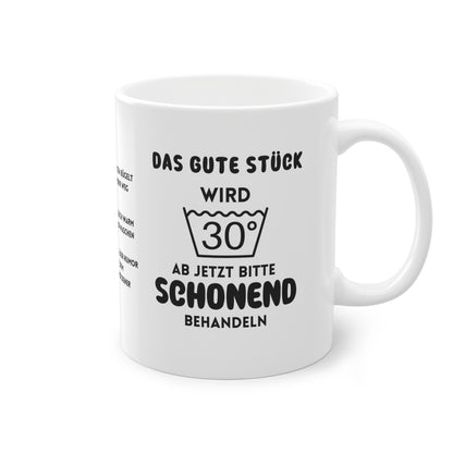 Lustige Tasse „Das gute Stück wird 30“ – Perfektes Geschenk zum 30. Geburtstag!