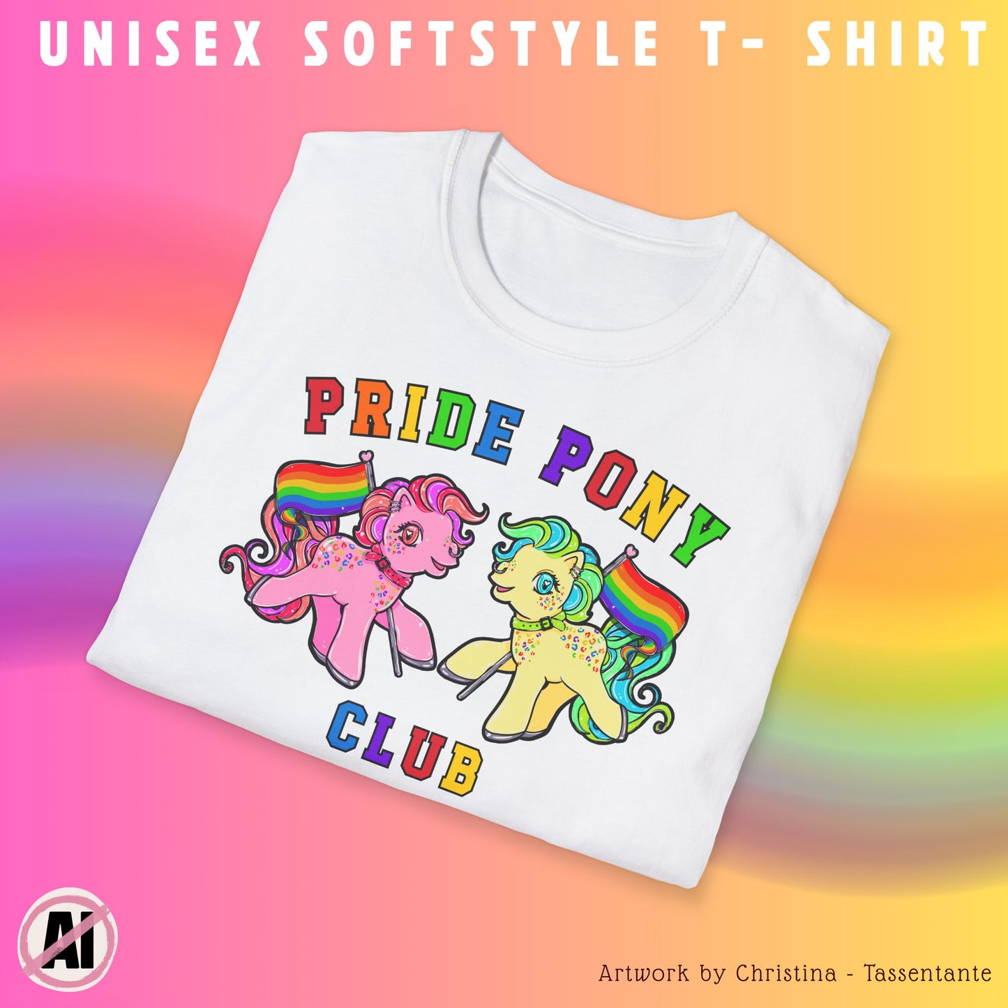 Softstyle T-Shirt - Pride Pony Club