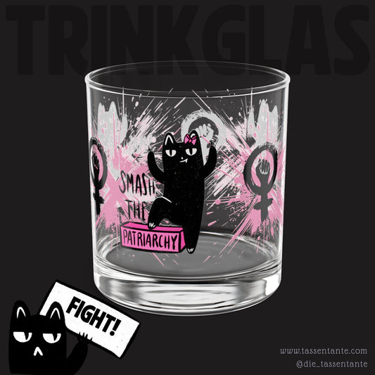Trinkglas - Smash the Patriarchy