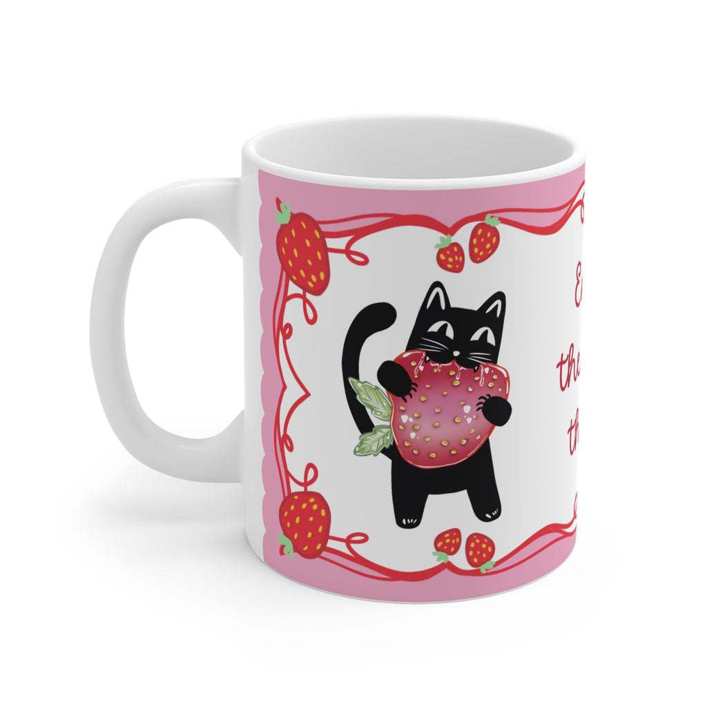 Tasse Erdbeer Sommer - Enjoy the little things