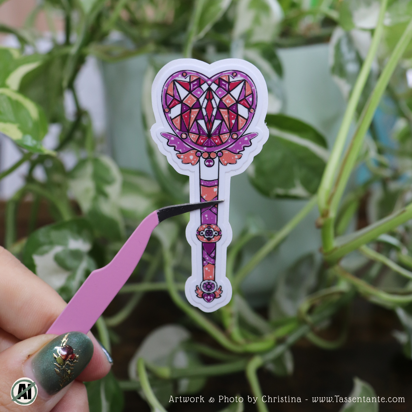 Pride Sticker- Pride Flags - 90s Magical Anime Wand - diverse Varianten!
