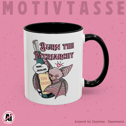 Burn the Patriarchy - Feministische Tasse