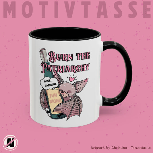 Burn the Patriarchy - Feministische Tasse