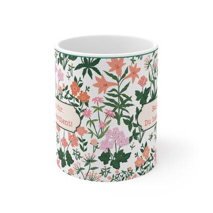 Affirmation Tasse - Sei gut zu dir