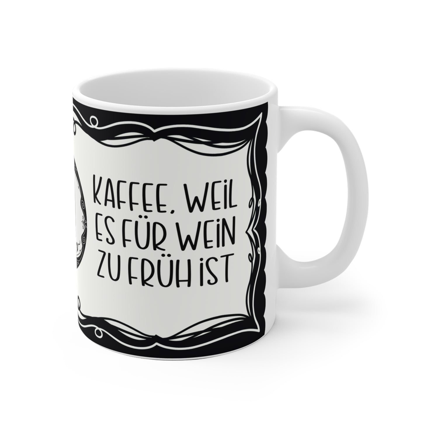 Motivtasse Leopold, Tasse, witzig & sarkastisch,..weil es für Wein zu früh ist