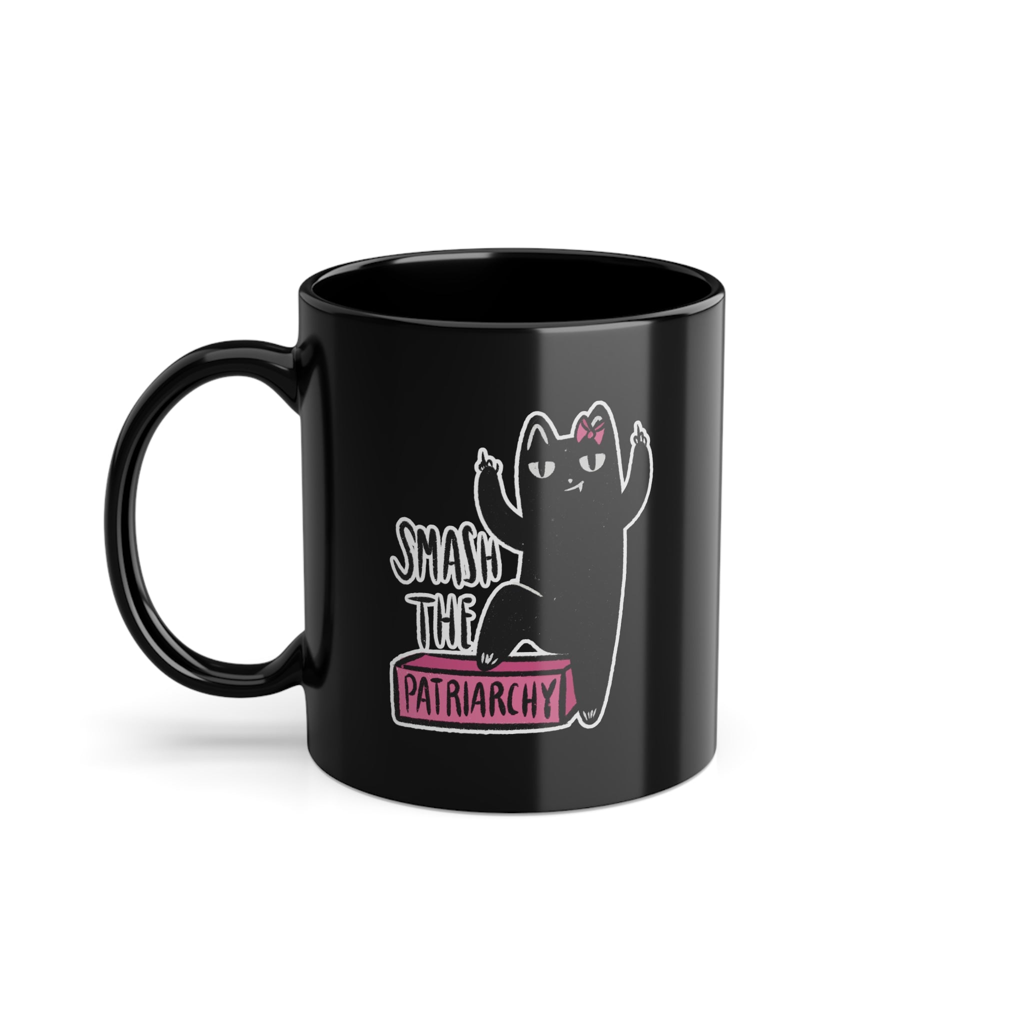 Motivtasse Leopold - Smash the Patriarchy