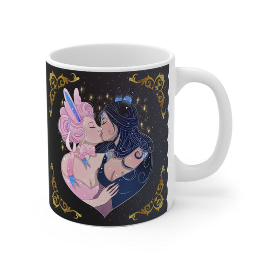 Motivtasse Lovers - Geschenk Jahrestag, Geburtstag, Coming Out