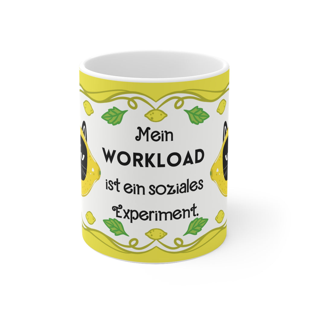 Tasse - Soziales Experiment - citrus