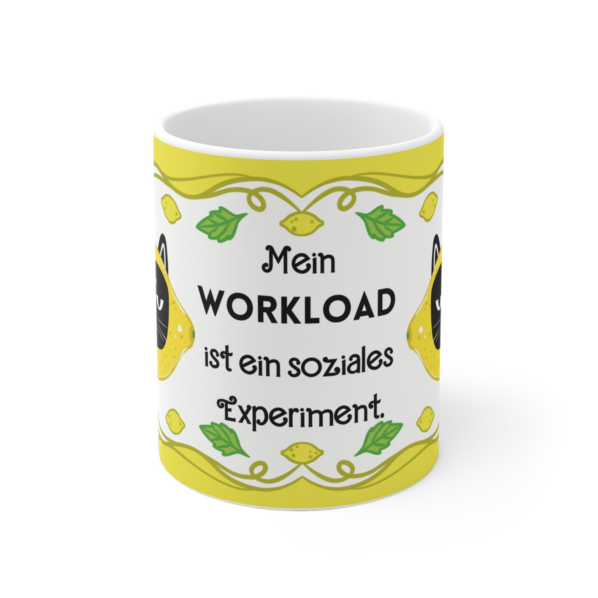 Tasse - Soziales Experiment - citrus