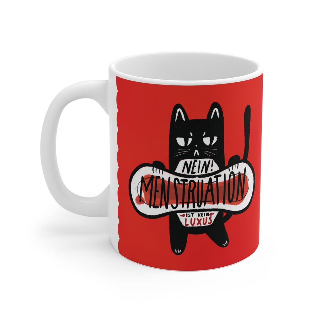Tasse Leopold - Feminismus - Menstruation