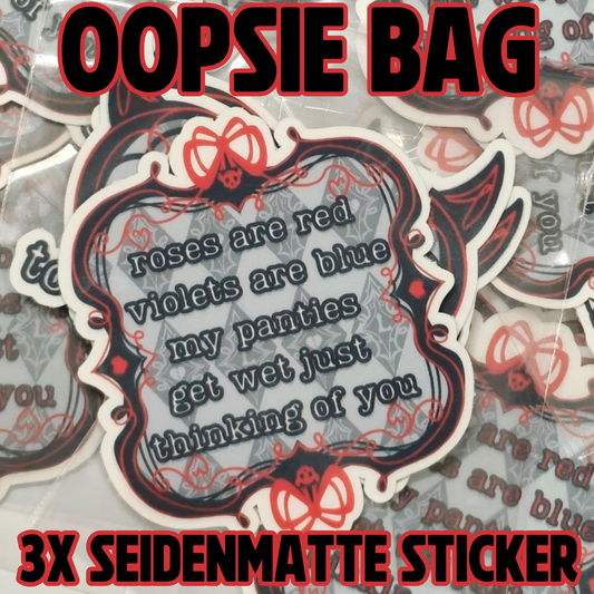 Oopsie - Bag mit 3 Stickern