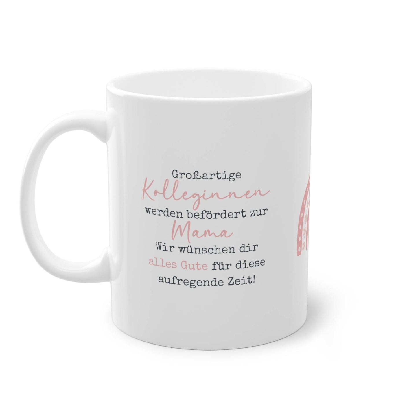 Verabschiede deine großartige Kollegin mit unserem einfühlsamen Geschenk für die Kollegin zur Mutterschaft. Ein schönes Andenken für die werdende Mama.