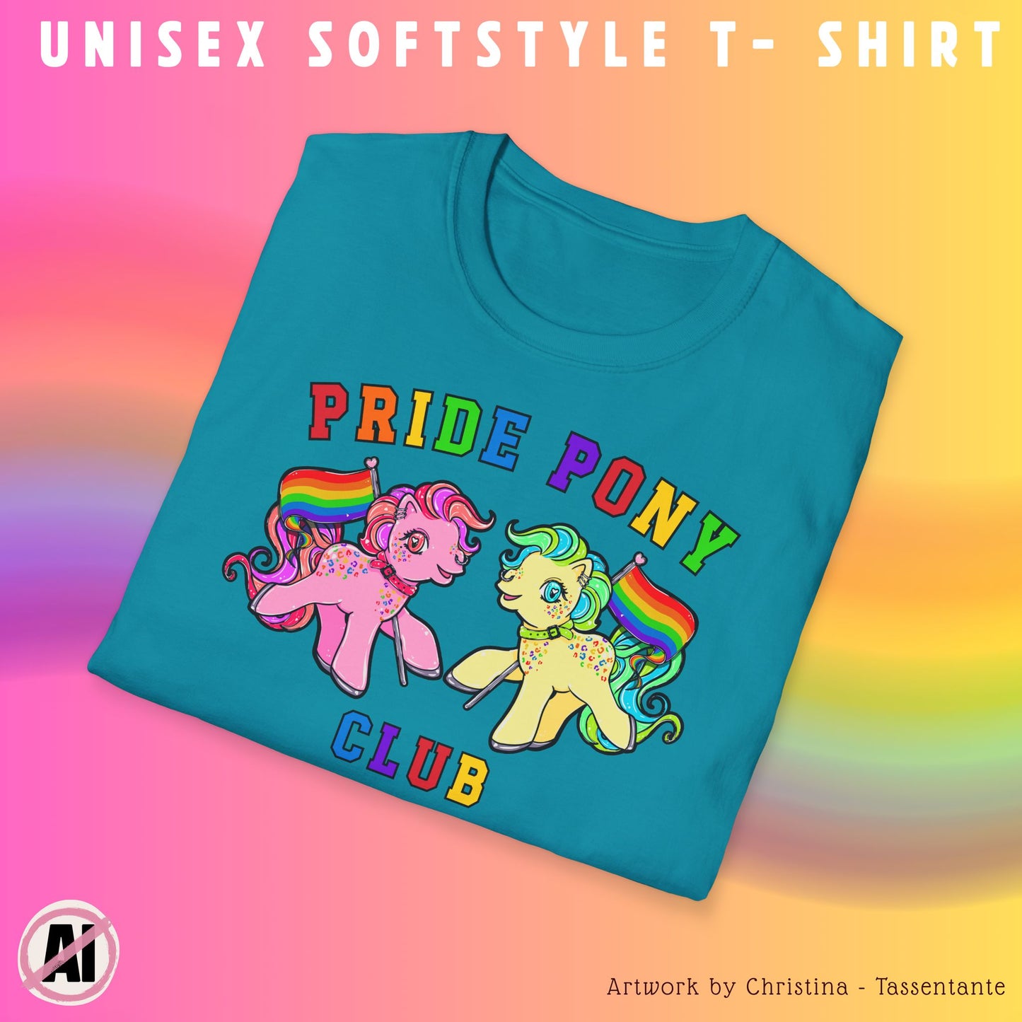 Softstyle T-Shirt - Pride Pony Club