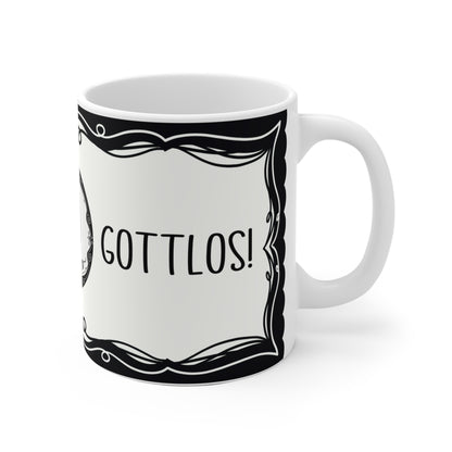 Motivtasse Leopold, Tasse, witzig & sarkastisch, gottlos