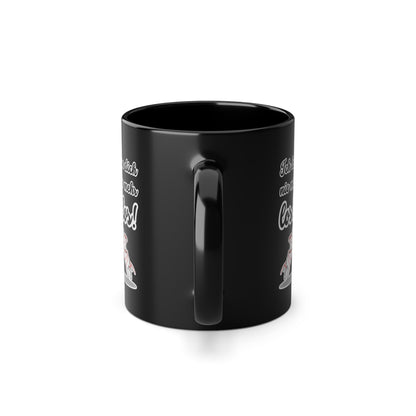 Lustige Tasse – „Ich lasse dich nie mehr los!“ – Süßes Katzenmotiv und romantisches Geschenk für Verliebte