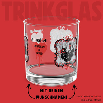 Trinkglas mit Wunschnamen - Leopold