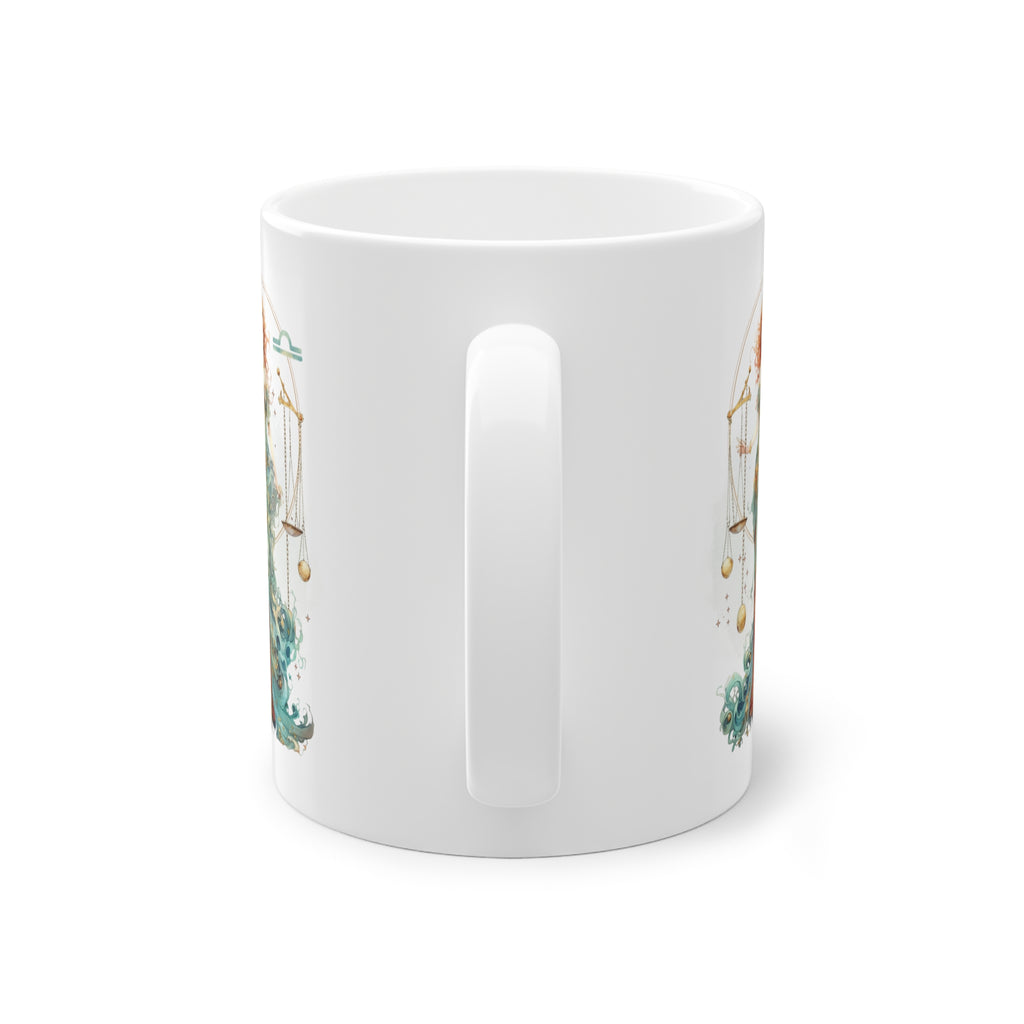 Unsere wunderschöne Motivtasse Waage, das perfekte Geschenk für alle im Sternzeichen Waage. Mit fantasievollem All-Over Print, ist sie sicher ein Hingucker.