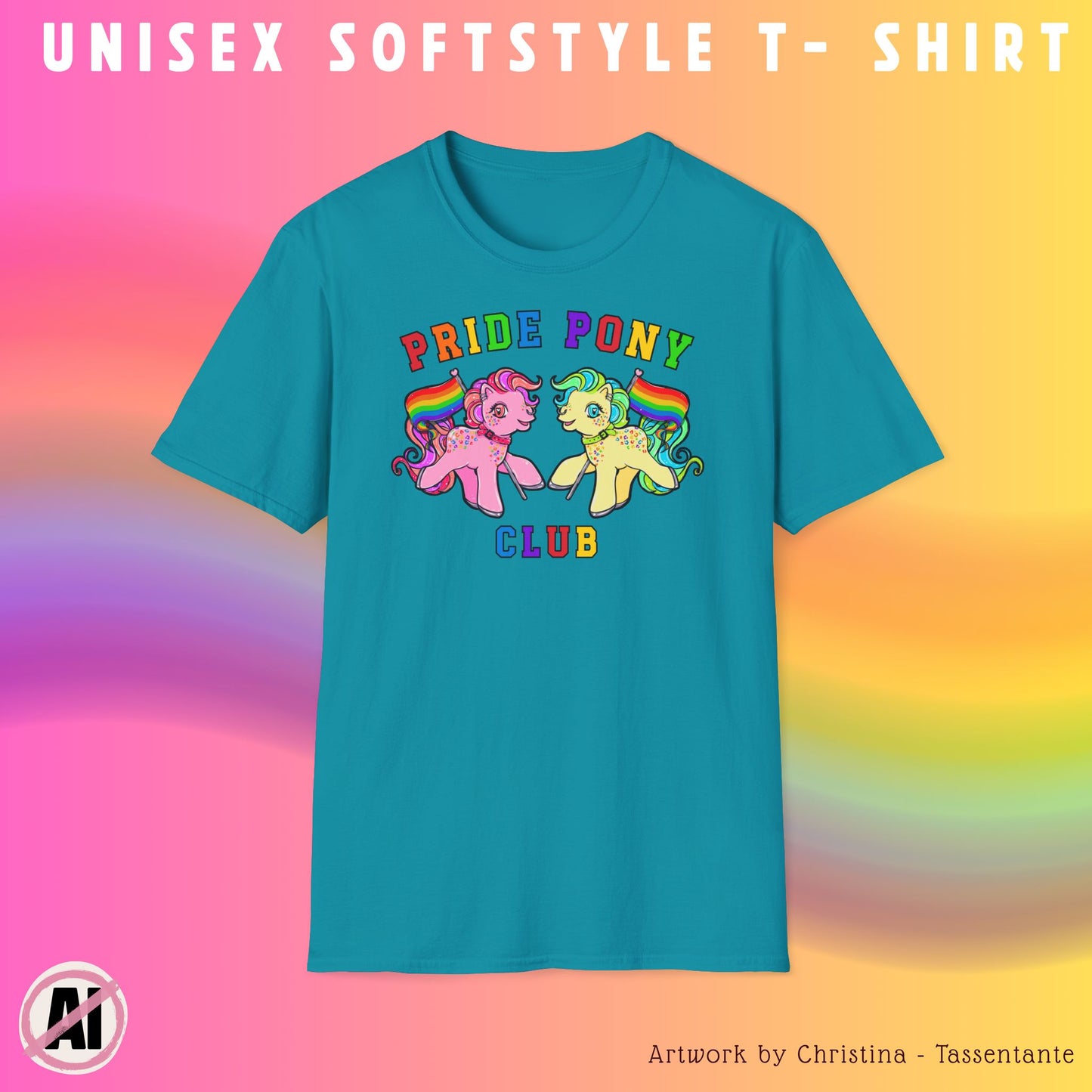 Softstyle T-Shirt - Pride Pony Club