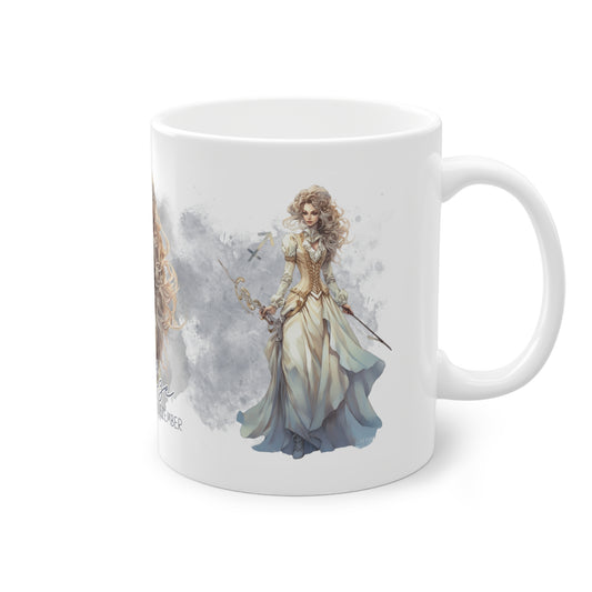Unsere wunderschöne Motivtasse Schütze, das perfekte Geschenk für alle im Sternzeichen Schütze. Mit fantasievollem All-Over Print, ist sie ein Hingucker.