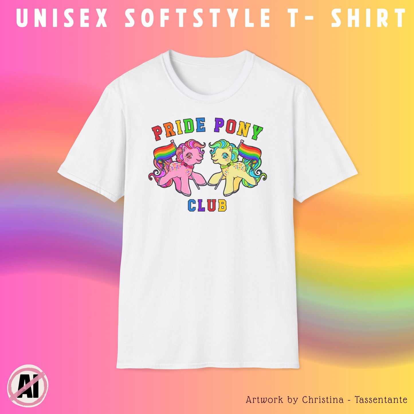 Softstyle T-Shirt - Pride Pony Club