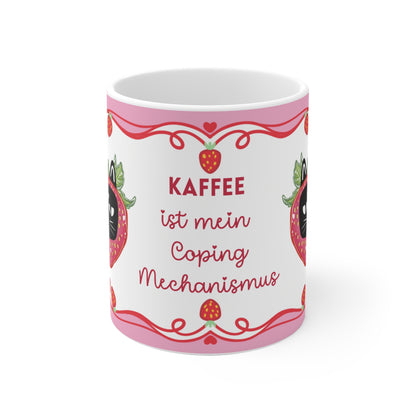 Tasse - Kaffee ist mein Coping Mechanismus