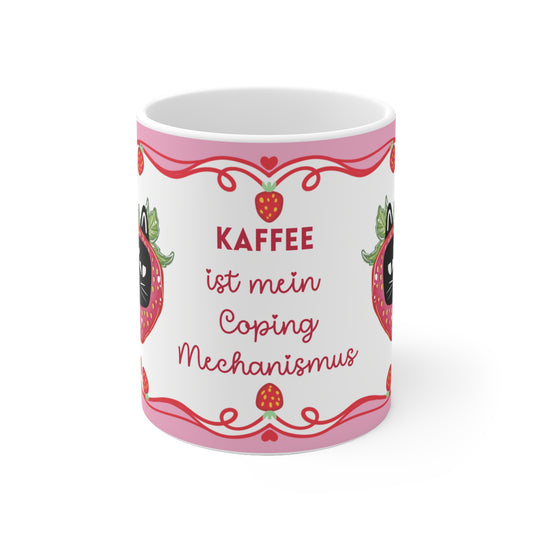 Tasse - Kaffee ist mein Coping Mechanismus