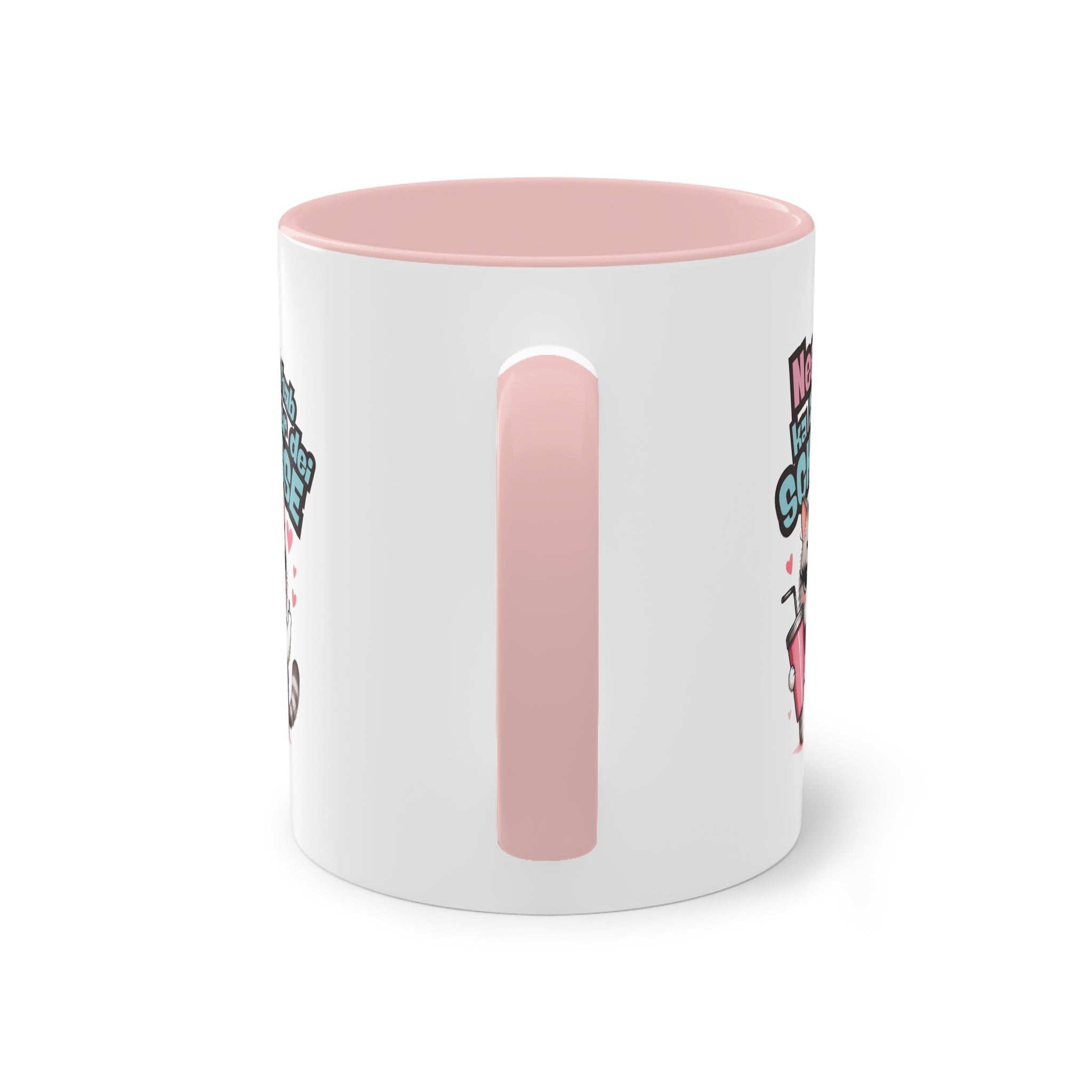 Lustige Tasse im hessischen Dialekt – „Nee! I hab ka Zeit fer dei Schaisse!“ – Witziges Geschenk für Hessen