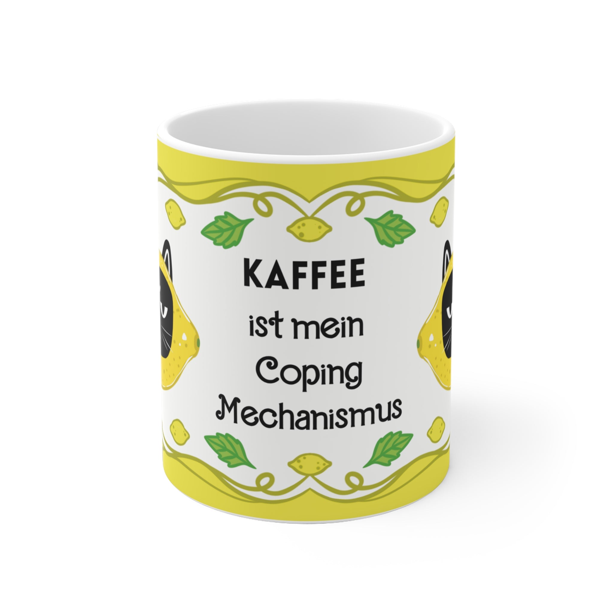Tasse - Coping Mechanismus - citrus