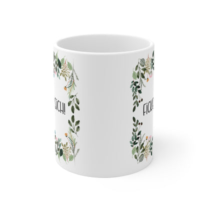 Motivtasse, Tasse, witzig & sarkastisch, ficken Sie sich