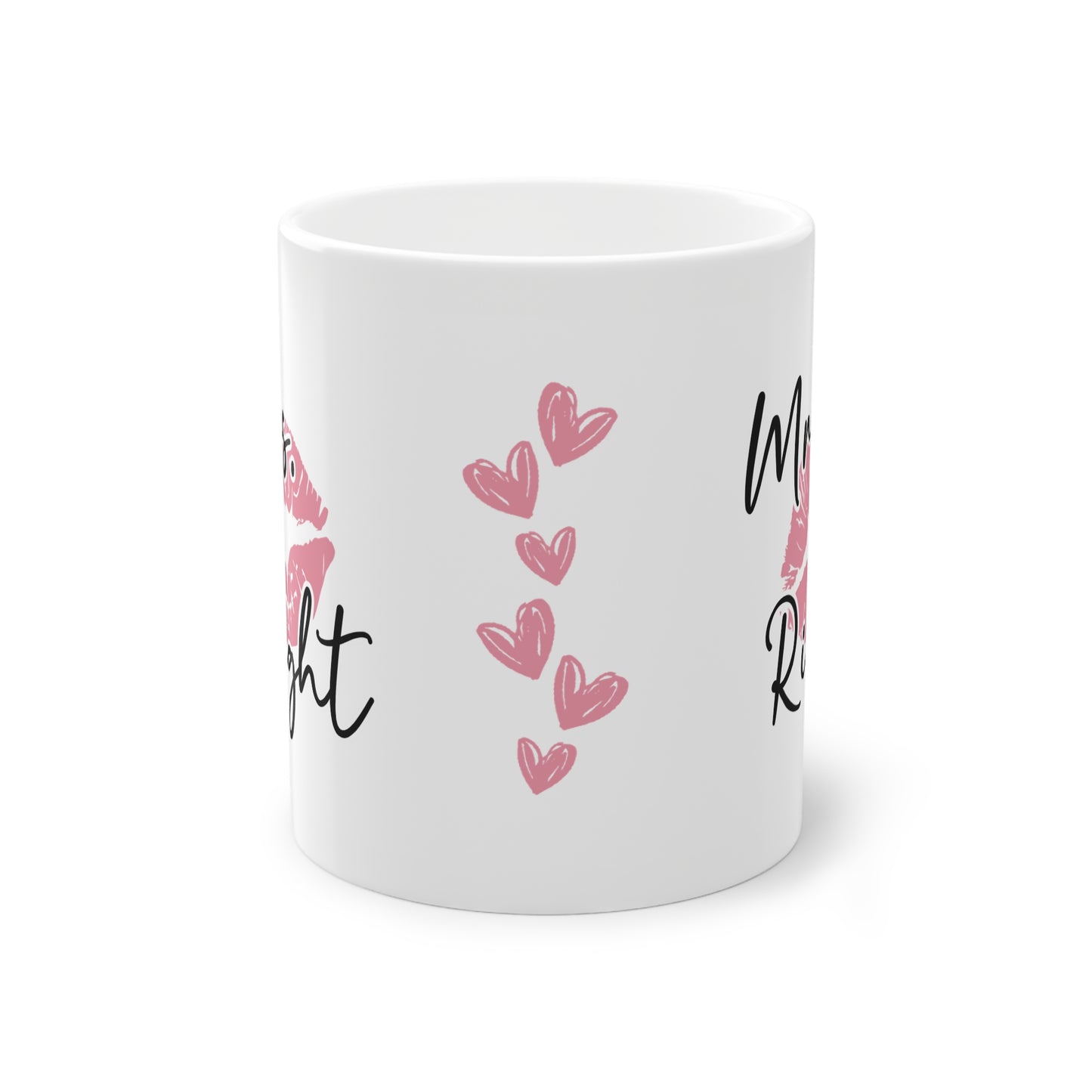Tasse - Mrs. Right - Valentinstag Geschenk für SIE