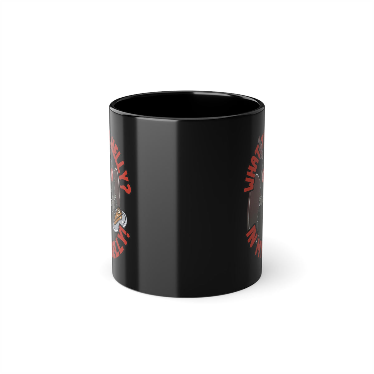 Mothman Motivtasse - What the helly