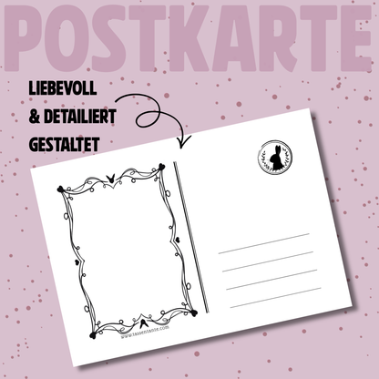 *VORBESTELLUNG* Sammel Postkarte Honey Bun - A6